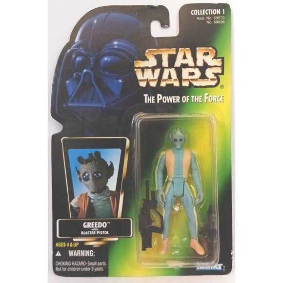 Kenner Star Wars 1996 Greedo Action Figure Power Of The Force